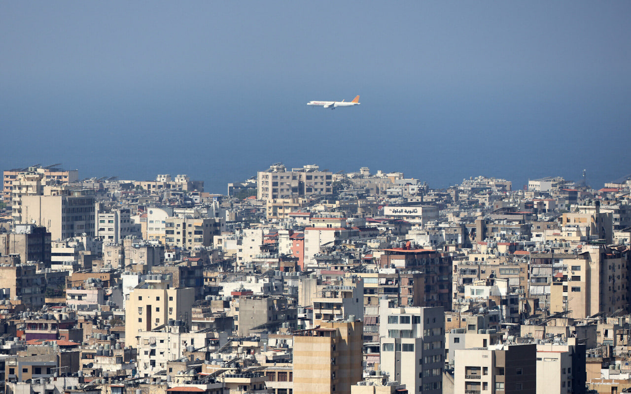 ئیسرائیل هۆشداری لە نیشتنەوەی فڕۆکەیەکی ئێرانی لە لوبنان دەدات