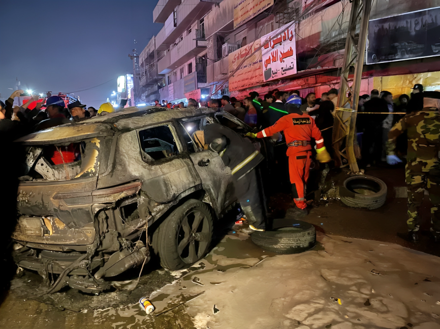 ئەمریکا هێرشی کردە سەر حەشدی شەعبی لە بەغدا