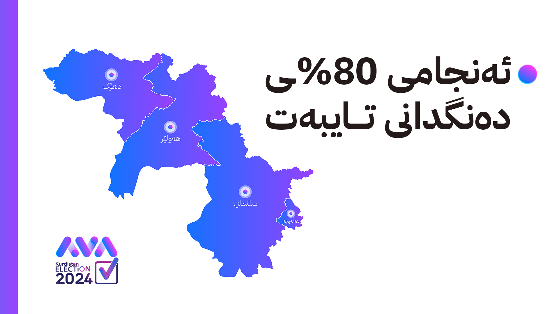 نوێترین ئەنجامی بەرایی دەنگدانی تایبەت