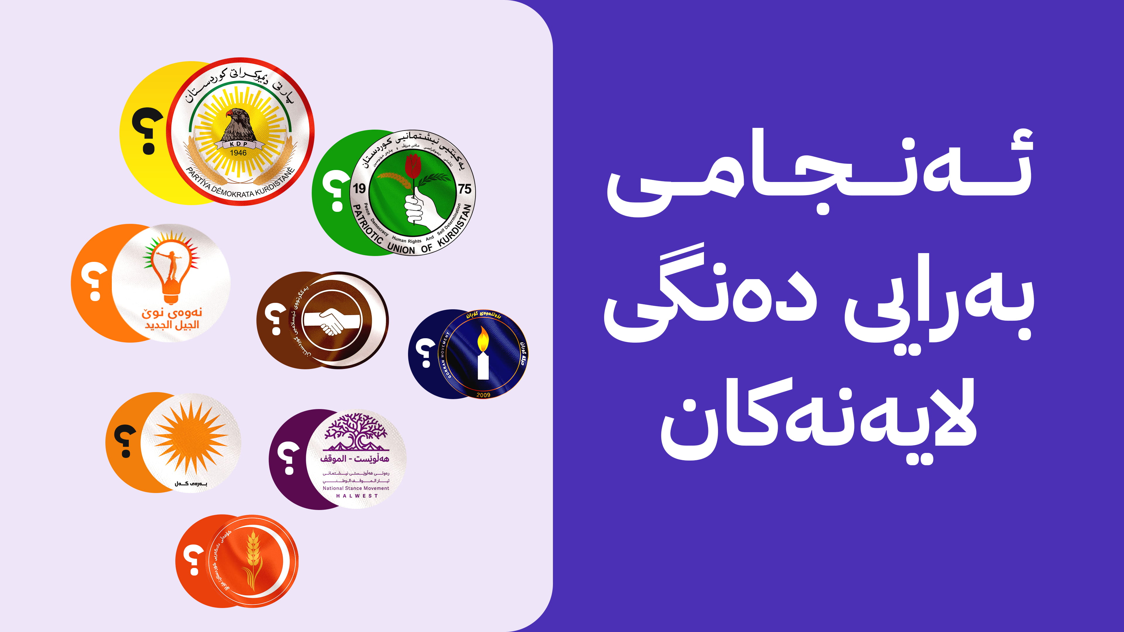 ئاڤا نیوز ژمارەی دەنگی لایەنەکان بڵاودەکاتەوە