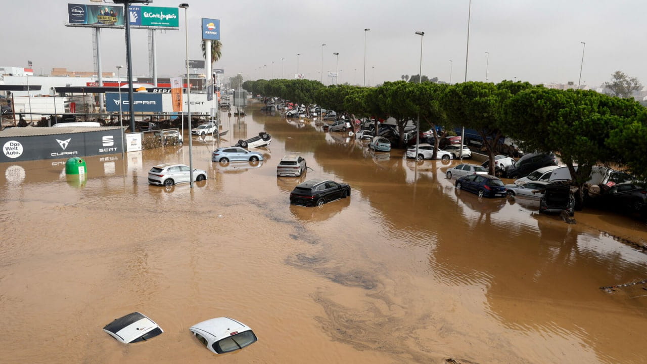 ژمارەی گیانلەدەستدان بەهۆی لافاوەکەی ئیسپانیا بۆ 205 کەس بەرزدەبێتەوە