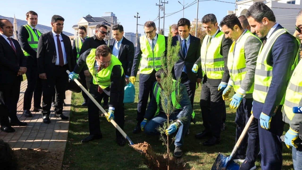 نەمامەکانی باکووری کوردستان ژینگەی دهۆک دەڕازێننەوە