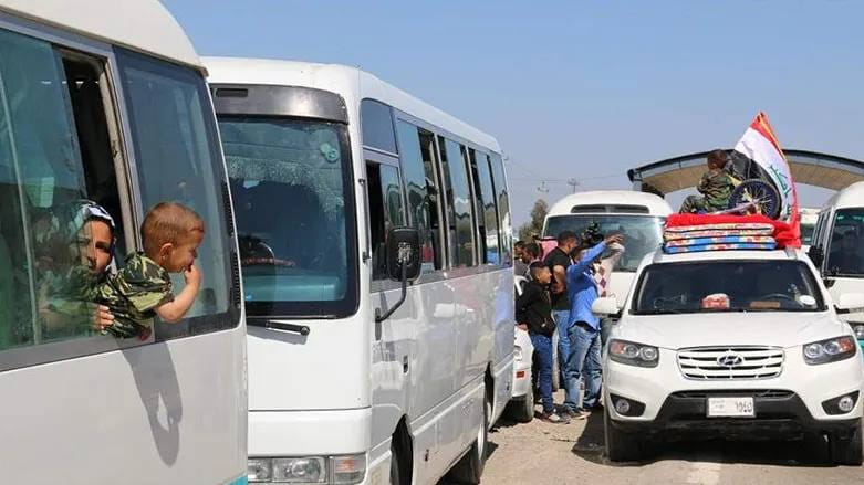 350 خێزانەئاوارە نیشتەجێی هەرێمی كوردستان گەڕانەوە پارێزگای سەڵاحەددین