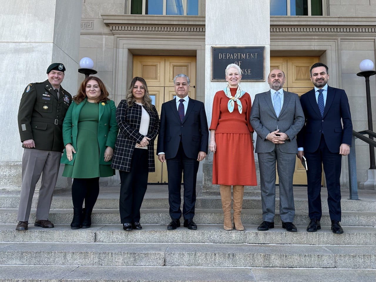 شاندی هەرێمی كوردستان لەگەڵ یاریدەدەری وەزیری بەرگریی ئەمریكا كۆبووەوە